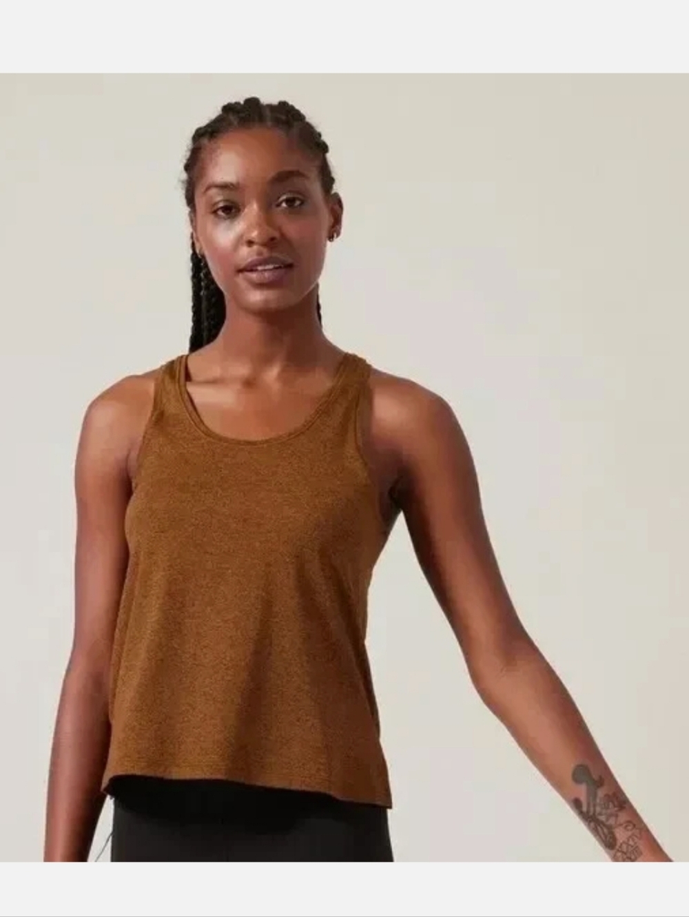 Athleta Uptempo II Tank - Copper Brown - Picture 1 of 5
